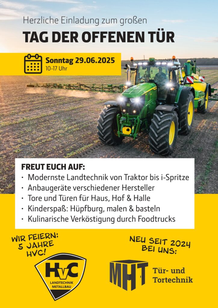 einladung hvc tag der offenen tür 2025 din format seite 1